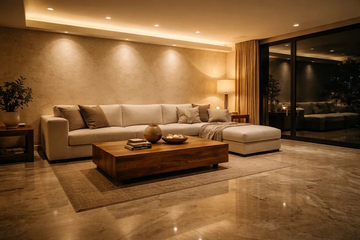 Iluminação LED Residencial: Por Que a Luz da Sua Casa Começa na Planta