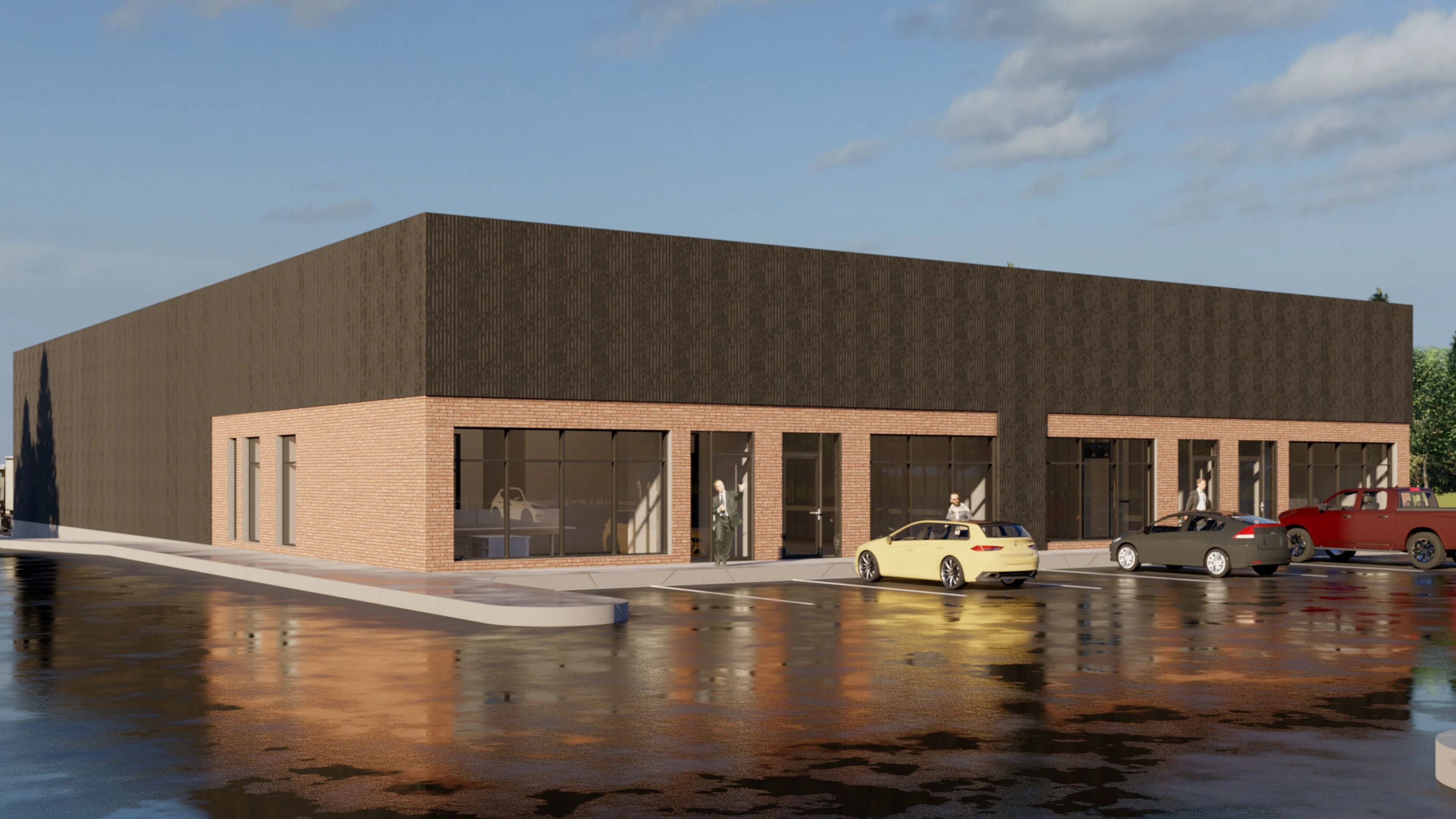 Projeto comercial Steel Frame finalizado